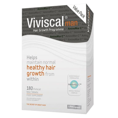 Viviscal Hair Treatment Viviscal Man Value Pack 180 Tablets Meaghers Pharmacy