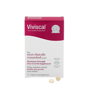 You added <b><u>Viviscal Max Strength - 60 Tablets (1 Month Supply)</u></b> to your cart.