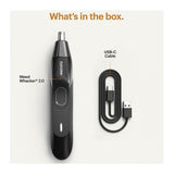 Manscaped Ear & Nose Trimmer Weed Whacker 2.0 Electric Nose & Ear Hair Trimmer