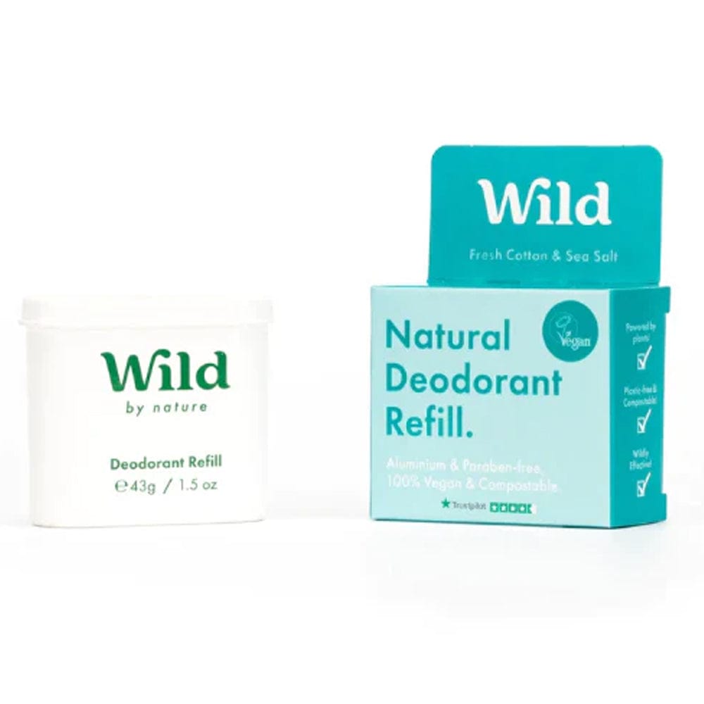 Wild Deodorant Refill Fresh Cotton & Sea Salt Wild Deodorant Refill