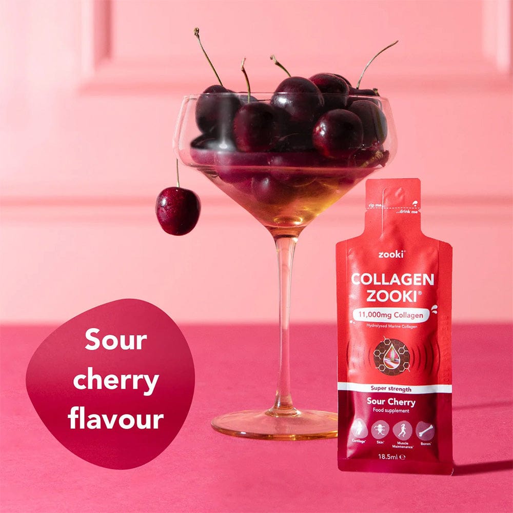 Zooki Vitamins & Supplements YourZooki Super Strength Collagen Sour Cherry 14s