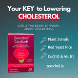 Zerochol Vitamins & Supplements Zerochol Cardio + 60 Tablets