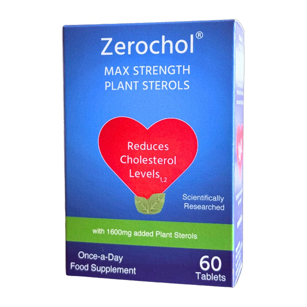 Zerochol Vitamins & Supplements Zerochol Max Strength 60 Tablets