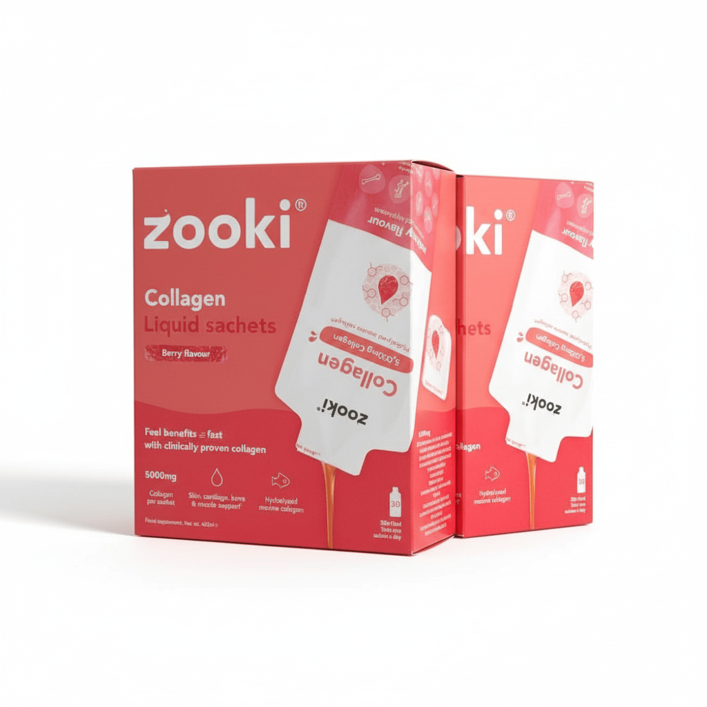 Zooki Vitamins & Supplements Zooki Collagen Berry 2 Month Supply