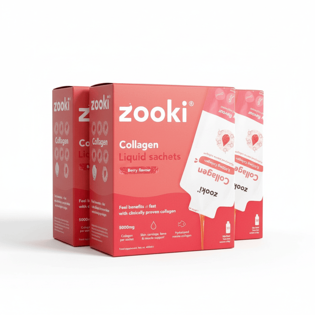 Zooki Vitamins & Supplements Zooki Collagen Berry 3 Month Supply