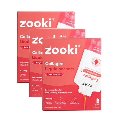 Zooki Vitamins & Supplements Zooki Collagen Berry 3 Month Supply