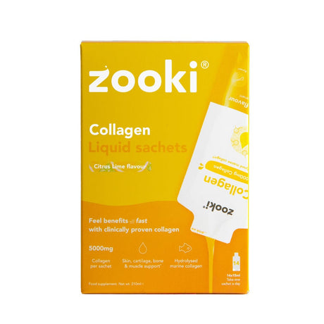Zooki 14 Sachets 🎁 Zooki Collagen Citrus Lime (100% off)