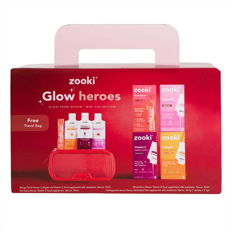 Zooki Vitamins & Supplements Zooki Collagen Glow Heroes Gift Set