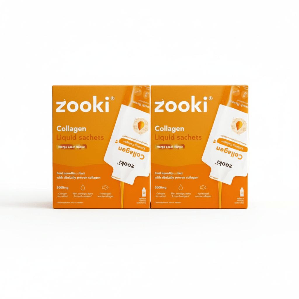 Zooki Vitamins & Supplements Zooki Collagen Mango Peach 2 Month Supply