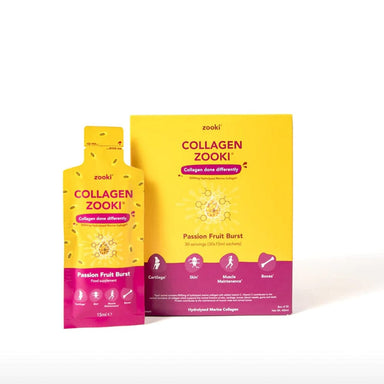 Zooki Vitamins & Supplements Zooki Collagen Passion Fruit Brust Meaghers Pharmacy