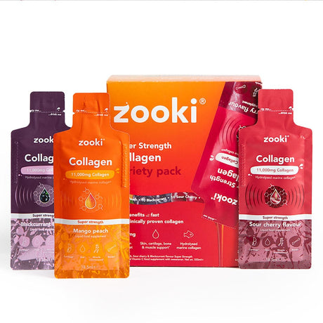 Zooki Vitamins & Supplements Zooki Collagen Super Strength Variety Pack