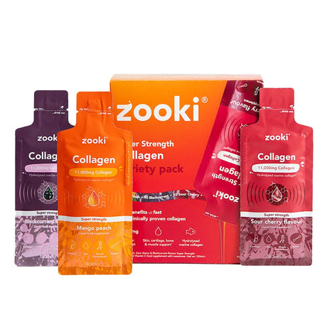 Zooki Vitamins & Supplements Zooki Collagen Super Strength Variety Pack