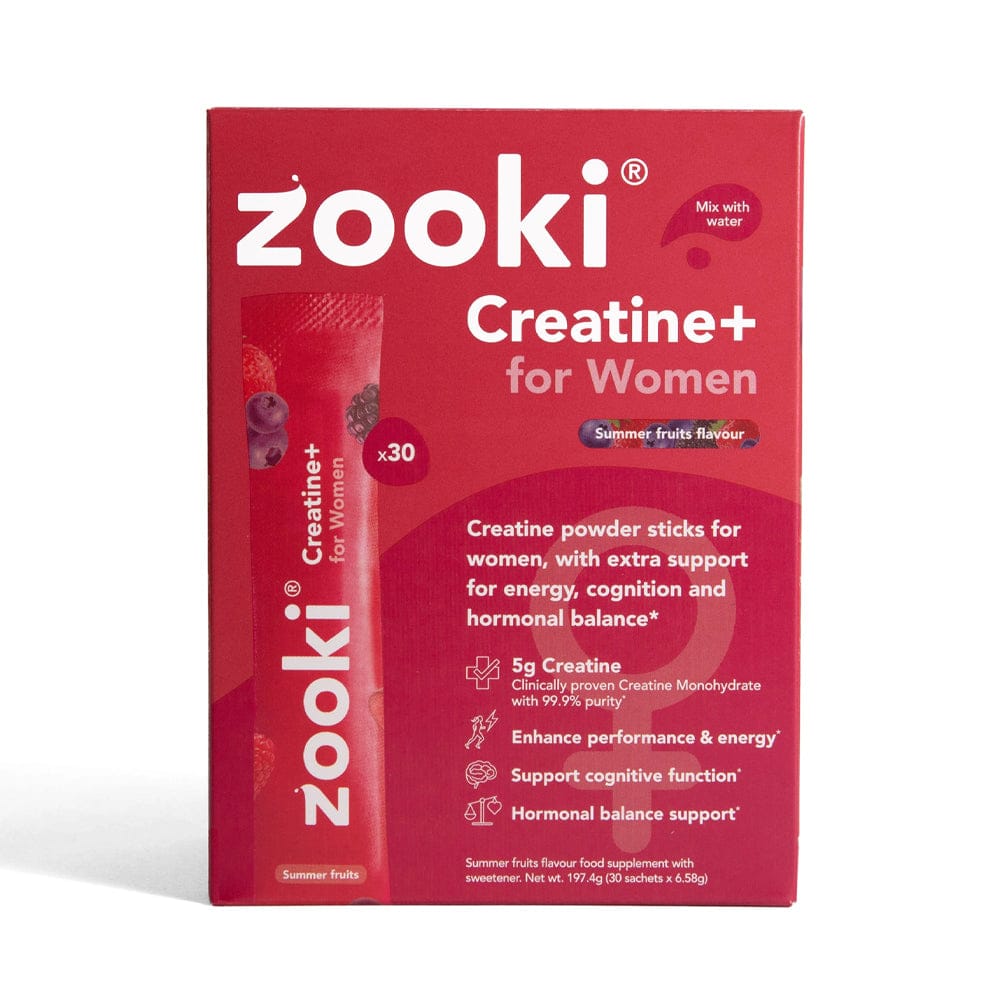 Zooki Vitamins & Supplements Zooki Creatine+ For Women Summers Fruits