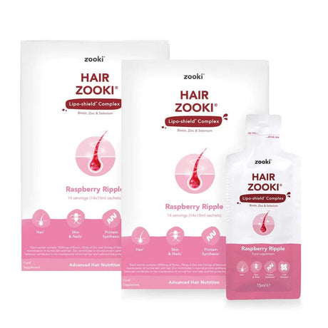 Zooki Vitamins & Supplements Raspberry Zooki Haircare Bundle