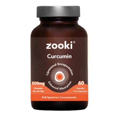 Zooki Vitamins & Supplements Zooki Liposomal Curcumin Capsules 30 Servings