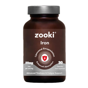 You added <b><u>Zooki Liposomal Iron Capsules 30 Servings</u></b> to your cart.