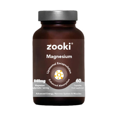 Zooki Vitamins & Supplements Zooki Liposomal Magnesium Capsules 30 Servings