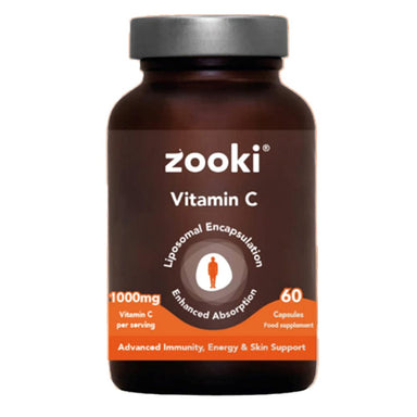 Zooki Vitamins & Supplements Zooki Liposomal Vitamin C Capsules 30 Servings