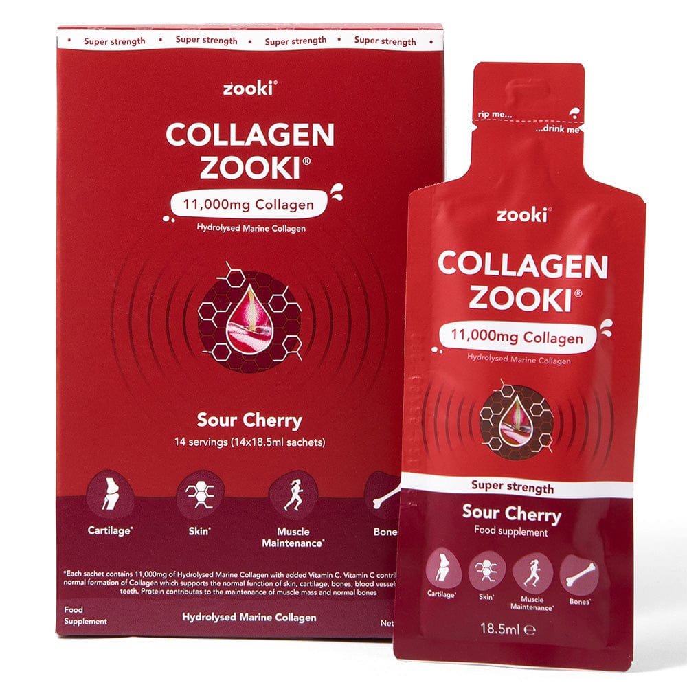 Zooki Vitamins & Supplements Zooki Super Strength Collagen Sour Cherry Bundle x 2 Meaghers Pharmacy