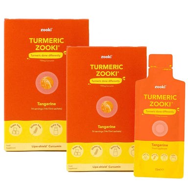 Zooki Vitamins & Supplements Zooki  Turmeric Micellar Curcumin Duo Bundle 14s x 2