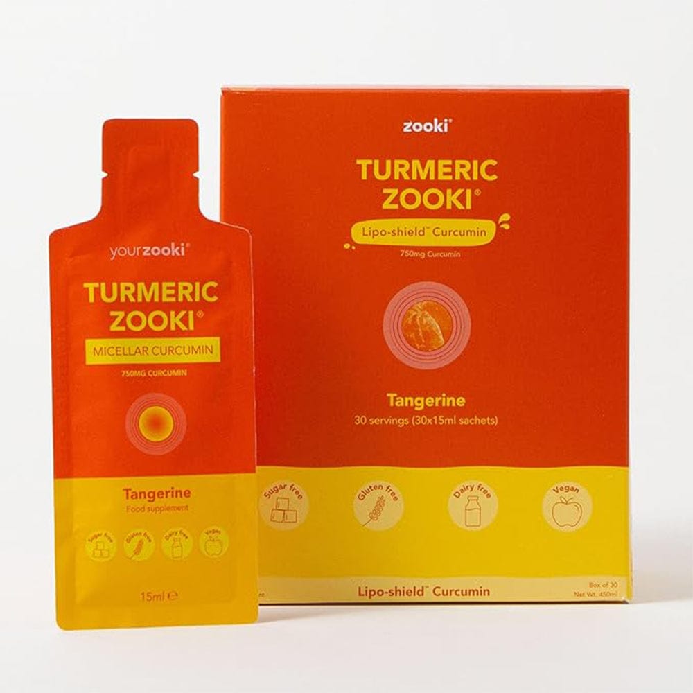 Zooki Vitamins & Supplements 30 Sachets Zooki Turmeric Micellar Curcumin